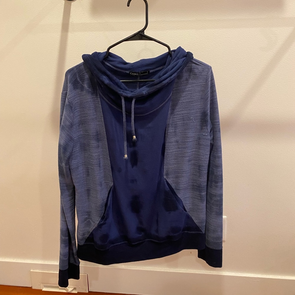 Indigo Anthropologie Pullover